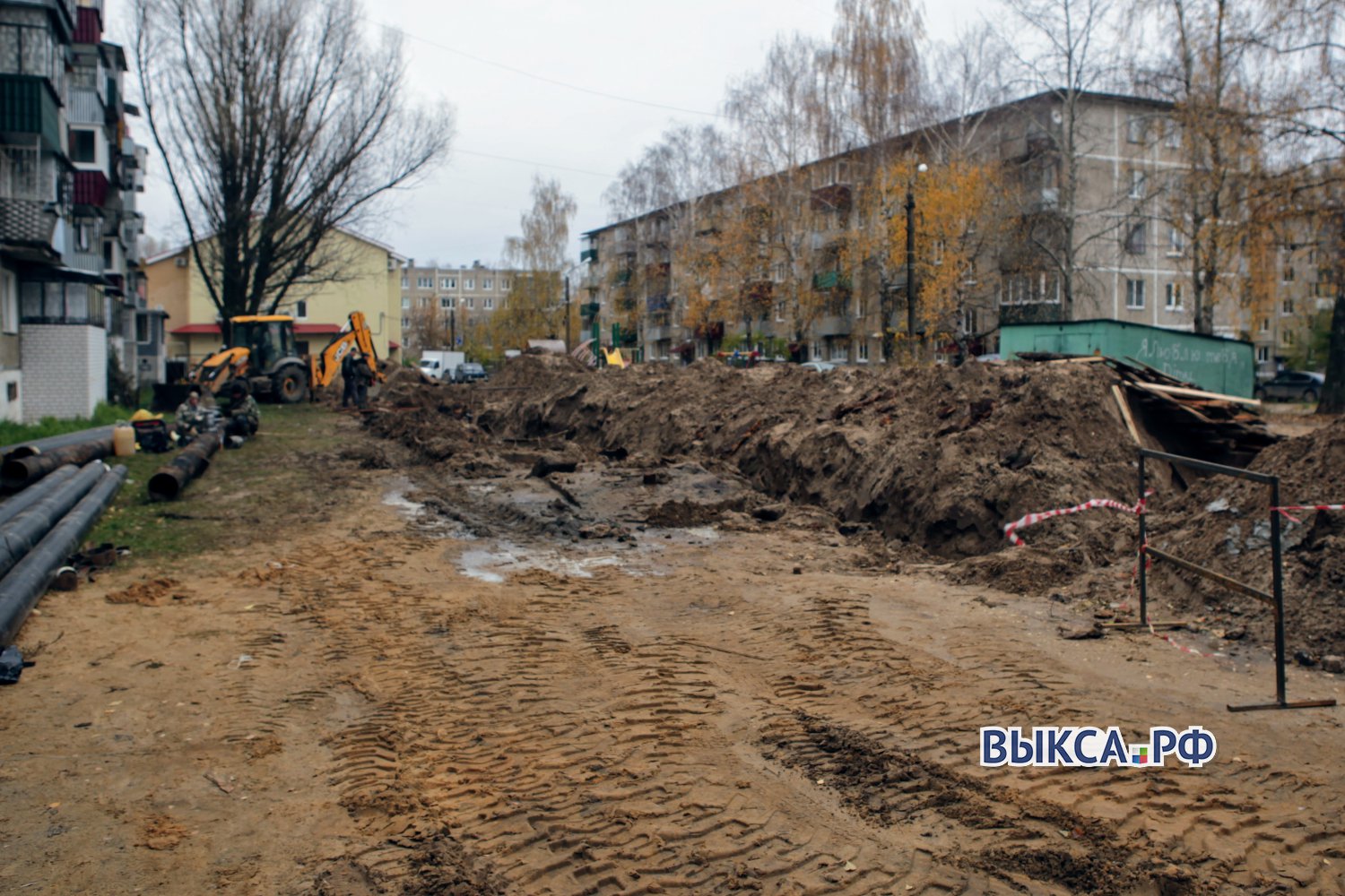 Жилые дома в Выксе на сутки остались без отопления